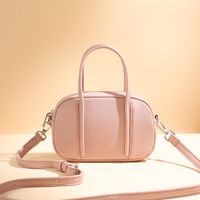 Frau Alle Jahreszeiten Pu-leder Einfarbig Elegant Quadrat Reißverschluss Handtasche Quadratische Tasche sku image 3