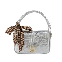 Women's Small All Seasons Pu Leather Solid Color Elegant Streetwear Square Magnetic Buckle Shoulder Bag Handbag sku image 7