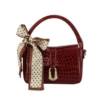 Women's Small All Seasons Pu Leather Solid Color Elegant Streetwear Square Magnetic Buckle Shoulder Bag Handbag sku image 1