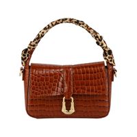 Women's Small All Seasons Pu Leather Solid Color Elegant Streetwear Square Magnetic Buckle Shoulder Bag Handbag sku image 3