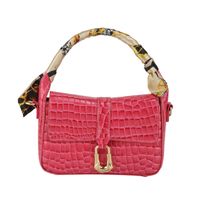 Women's Small All Seasons Pu Leather Solid Color Elegant Streetwear Square Magnetic Buckle Shoulder Bag Handbag sku image 8
