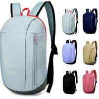 Solid Color Casual Travel Daily Hiking Backpack main image 1
