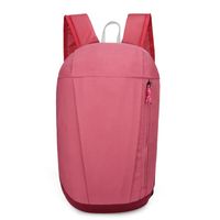 Solid Color Casual Travel Daily Hiking Backpack sku image 4