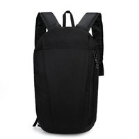 Solid Color Casual Travel Daily Hiking Backpack sku image 3