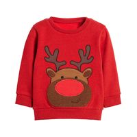 Christmas Cute Animal Cartoon Elk Cotton Hoodies & Knitwears sku image 1