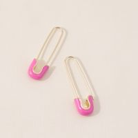 1 Pair Simple Style Color Block Alloy · Ear Studs main image 3