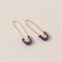 1 Pair Simple Style Color Block Alloy · Ear Studs sku image 1