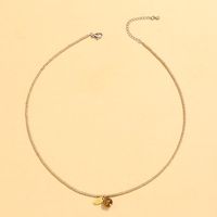 Casual Geometric Stainless Steel Alloy Natural Stone Beaded Women's Pendant Necklace main image 2