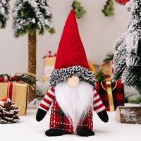 Weihnachten Klassischer Stil Farbblock Tuch Polyester Ferien Dekorative Requisiten sku image 2