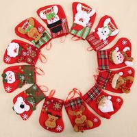 Christmas Classic Style Letter Nonwoven Holiday Christmas Socks main image 3