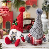 Christmas Classic Style Color Block Cloth Polyester Holiday Decorative Props main image 2