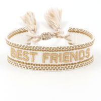 Style Ethnique Style Simple Lettre Gland Polyester Tresser Femmes Bracelets À Cordon main image 2