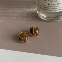 1 Pair Vintage Style Heart Shape Plating Alloy Drop Earrings sku image 21