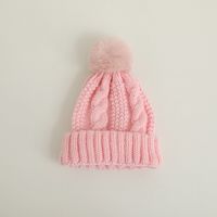 Children Unisex Japanese Style Simple Style Solid Color Wool Cap sku image 6