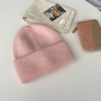 Women's Simple Style Solid Color Eaveless Wool Cap sku image 2