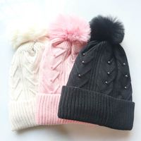 Women's Simple Style Solid Color Crimping Wool Cap main image 1