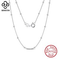 Simple Style Geometric Sterling Silver Necklace sku image 4