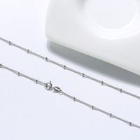 Simple Style Geometric Sterling Silver Necklace main image 2