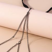 Sexy Solid Color Zinc Alloy Women's Body Chain main image 7