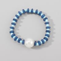 Bohemian Sweet Simple Style Geometric Imitation Pearl Seed Bead Women's Bracelets sku image 1