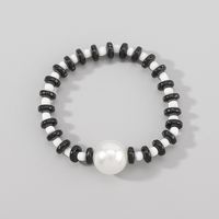 Bohemian Sweet Simple Style Geometric Imitation Pearl Seed Bead Women's Bracelets sku image 6