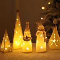 Christmas Cute Solid Color Ceramics Holiday Decorative Props main image 2