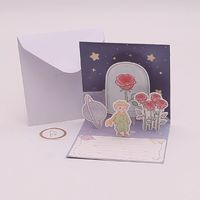Valentine's Day Cute Flower Paper Daily Card sku image 2