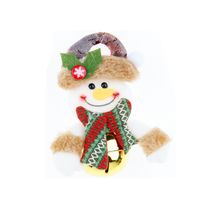 Christmas Cute Color Block Cloth Iron Holiday Decorative Props sku image 2