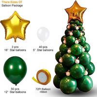 Weihnachten Klassischer Stil Farbblock Kunststoff Ferien Dekorative Requisiten main image 4
