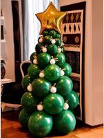 Weihnachten Klassischer Stil Farbblock Kunststoff Ferien Dekorative Requisiten main image 2