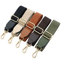 Cotton And Linen Solid Color Bag Strap main image 2