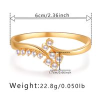 Retro Butterfly Alloy Plating Inlay Zircon Women's Bangle sku image 12