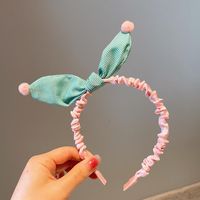 Cartoon Style Bunny Ears Cloth Hair Band sku image 5