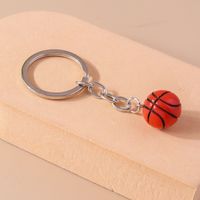 Modern Style Basketball Football Zinc Alloy Bag Pendant Keychain main image 9