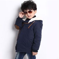 Casual Vacation Classic Style Solid Color Polyester Boys Outerwear main image 7