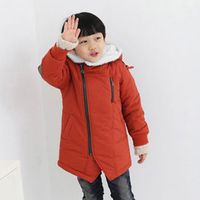 Casual Vacation Classic Style Solid Color Polyester Boys Outerwear main image 5