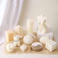 Classic Style Solid Color Soy Wax Candle main image 1