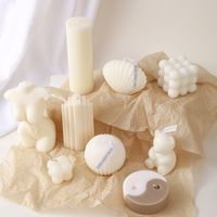 Classic Style Solid Color Soy Wax Candle main image 2