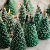 Classic Style Christmas Tree Soy Wax Candle main image 5