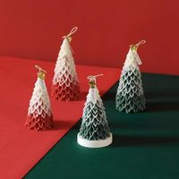 Classic Style Christmas Tree Soy Wax Candle sku image 2