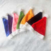 Christmas Simple Style Color Block Nonwoven Holiday Christmas Hat main image 1
