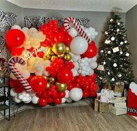 Weihnachten Einfacher Stil Tier Aluminiumfolie Weihnachten Luftballons main image 2