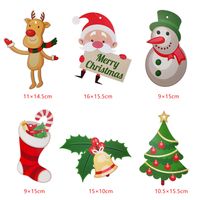 Christmas Classic Style Santa Claus Paper Holiday Festival Decorative Props main image 2