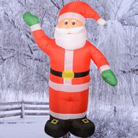 Christmas Classic Style Santa Claus Polyester Holiday Balloons main image 5