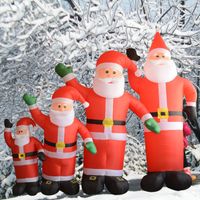 عيد الميلاد النمط الكلاسيكي بابا نويل البوليستر يوم الاجازة بالونات main image 6