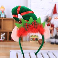 Christmas Classic Style Color Block Cloth Festival Decorative Props main image 1