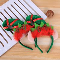 Christmas Classic Style Color Block Cloth Festival Decorative Props main image 3