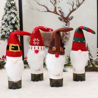 Christmas Classic Style Color Block Cloth Holiday Daily Decorative Props main image 5