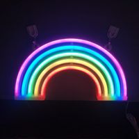 Simple Style Rainbow Plastic Anniversary Party Lightings sku image 2