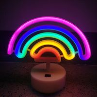 Simple Style Rainbow Plastic Anniversary Party Lightings sku image 1
